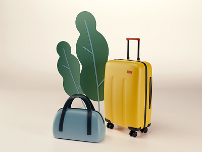 Travel 3d art 3d lowpoly 3d modeling 3d render c4d cgi cinema4d design illustration low poly low poly art redshift redshift render