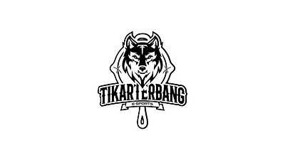 Tikar Terbang Esports Logo animal artic dog egames esport fox illustration k9 logo logo design mascot pubg pubg mobile socmed sports logo tikar terbang wolf