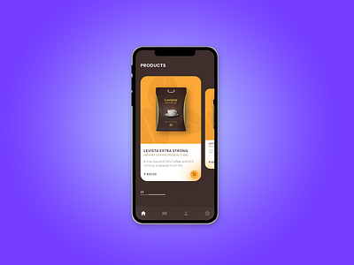 Coffee Shopping User Interface graphic design ui uidesign uiux ux