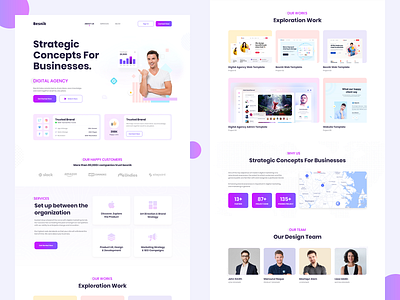 Besnik - Landing Page Redesign app design application design graphics login mobile ui ui