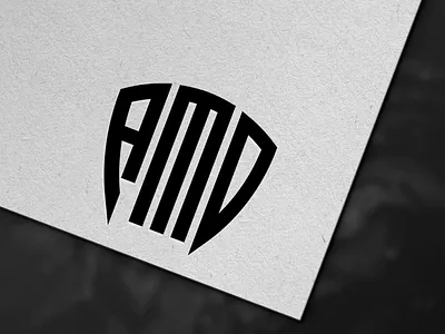 Letter Mark AMD Mock up Design 3d adobe illustrator designing graphic design logo logo design logo designing
