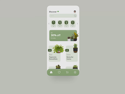 Plant Shop animation art branding concept design graphic design green illustration logo marketplace mobile app motion graphics plant shop ui