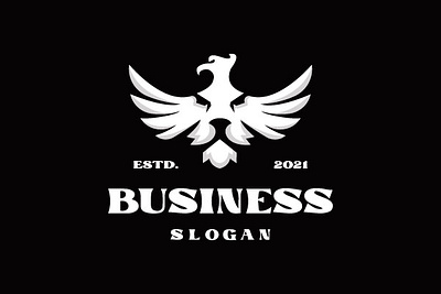Eagle Lion Logo branding business design eagle flat illustration illustrator logo typography vector