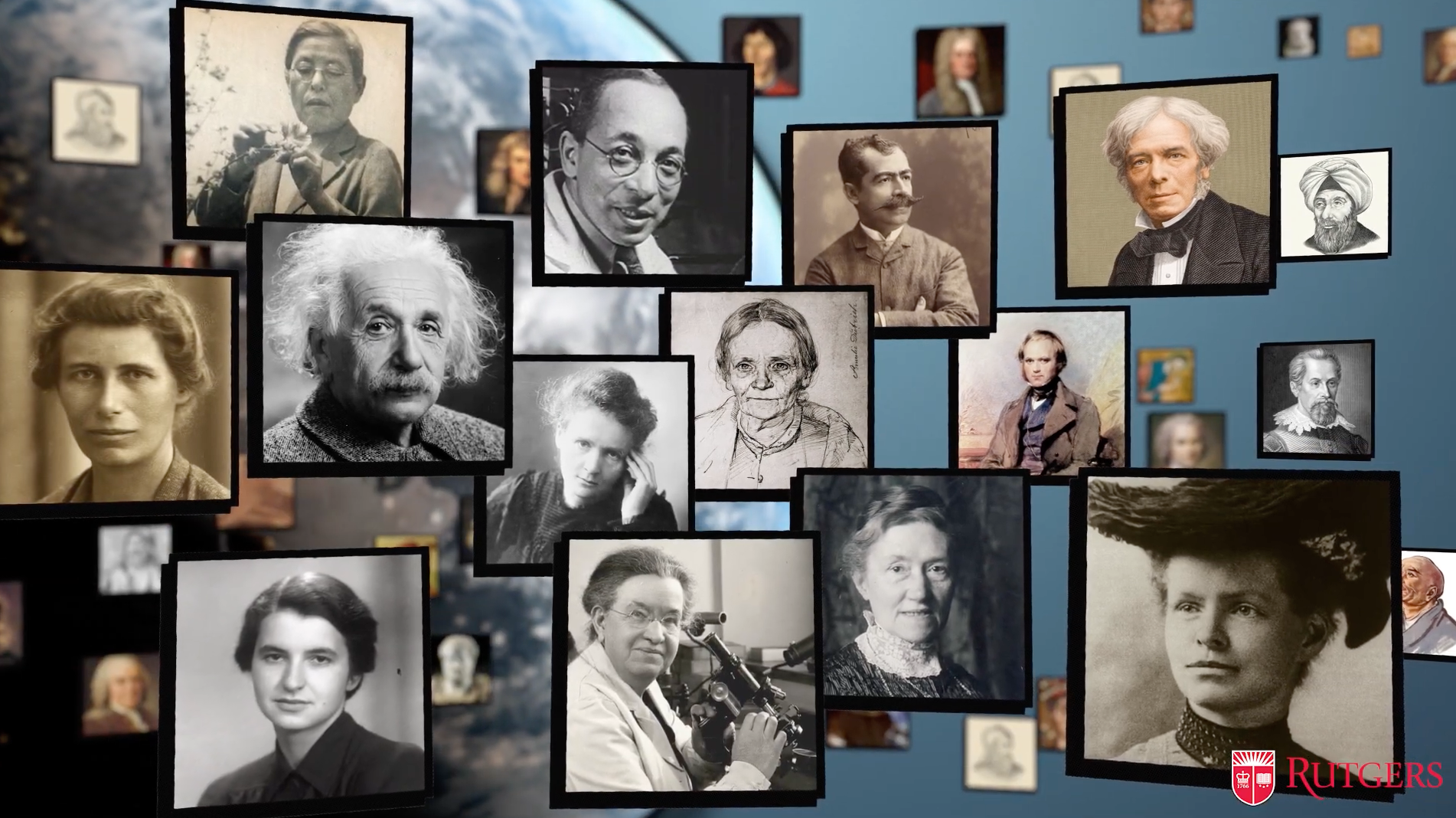 Clips from Rutgers' Tools of Science motion graphics