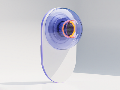 Earbuds 3d blender concept design earbuds music playground product