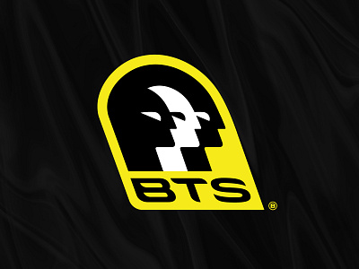 Beyond The Scene BTS brand design brand identity branding design head illustration logo logo design logotype people symbol symboldesign ultraman vector wayang kulit yellow
