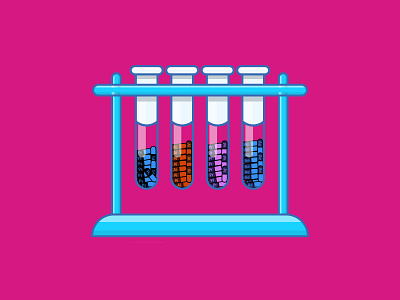 Chemistry test tube illustration adobe adobeillustrator aftereffects chemical design graphic design illustration illustrationartist illustrator photoshop premiere pro test tube vector vector art vectorartist vectordesign vectorillustrator