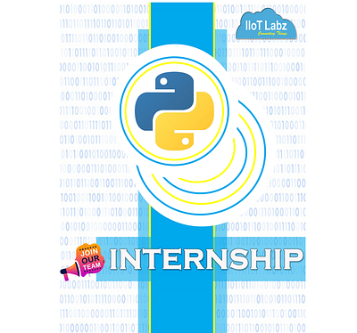 POSTER FOR PYTHON INTERNSHIP design graphic design typography