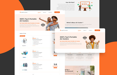 Product Review site 2021 landing page review web site website