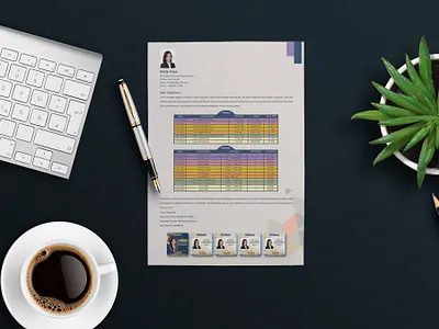 Letterhead design | Modern Letterhead | Stationary design pamphlet