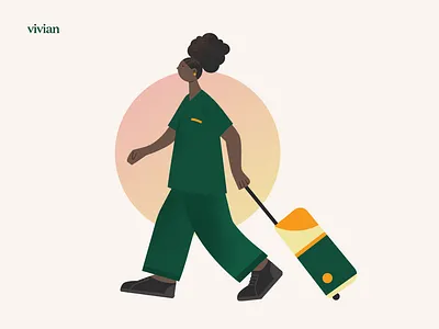 Illustrations and ads for Vivian ads banner ad banner ads banner design charachter characterdesign design facebook ad illustration