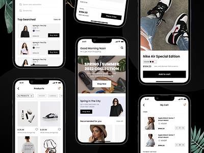 Fashion E-Commerce Mobile App app app design clothes clothing app e commerce e commerce app ecommerce ecommerce app fashion fashion app fashion brand ios ios app design mobile mobile app online store shop app shopping app ui ux