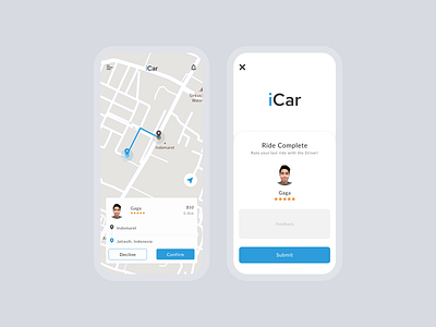 iCar - Car Booking Application booking cab cab book cab booking car car app car book car booking clean daily ui design mobile design mobile ui ride taxi taxi booking taxi cab ui ui design uiux