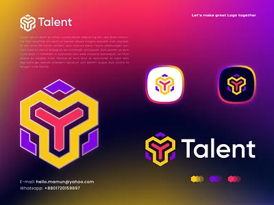 Talent - Abstract Letter T Logo a b c d e f g h i j k l m n abstract branding crypto ecommerce icon lettermark logo logo design logofolio mark minimal logos modern logo monogram o p q r s t u v w x y z symbol t talent abstract letter t logo unused