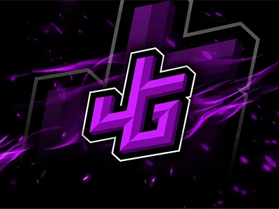 JG logo initials gaming esports - FOR SALE! 3d branding creative design esports fancy fire gamers gaming illustration initials logo jg jg logo letters logo logo esports logo gaming streamer twitch vector