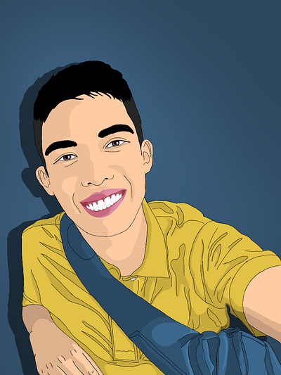 Mr. Joemar Villalobos design icon illustration vector