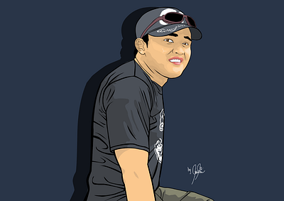 Mr. Errol Delmonte design illustration vector vexel art