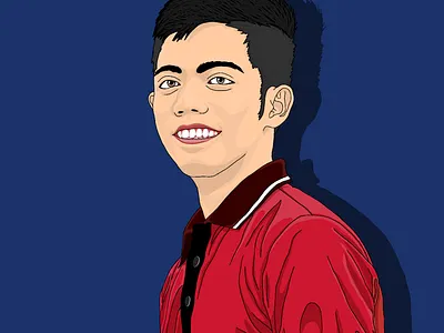 Mr. Ariane Jay Garcia (Me) app design illustration vector