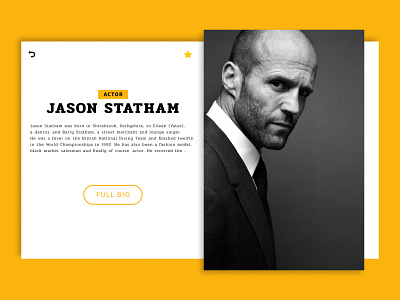 Day 05 - User Profile flat minimal ui web website