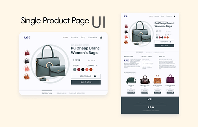 Single Product Page UI product product page single product page