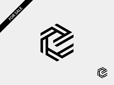 Hexagon Letter E Logo designs, themes, templates and downloadable ...