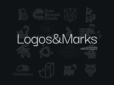 Logos&Marks vol.6/2022 brand branding illustration logo logo design logo inspiration logocollection logodesigner logofolio logoinspiration logoset logotype mark minimalism minimalistic sign ukraine ukrainiandesigner