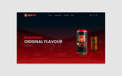 Mofaya Energy Drink animation app branding design e commerce energy drink gradient graphic design illustration logo mofaya motion graphics we web design