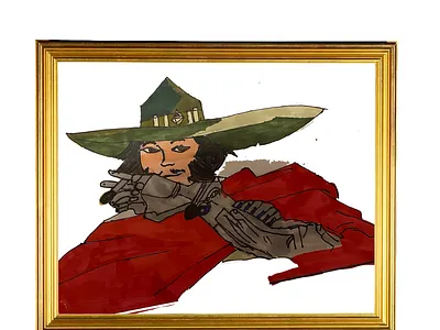 麦克雷·Mccree - ctrl -20210601 graphic design