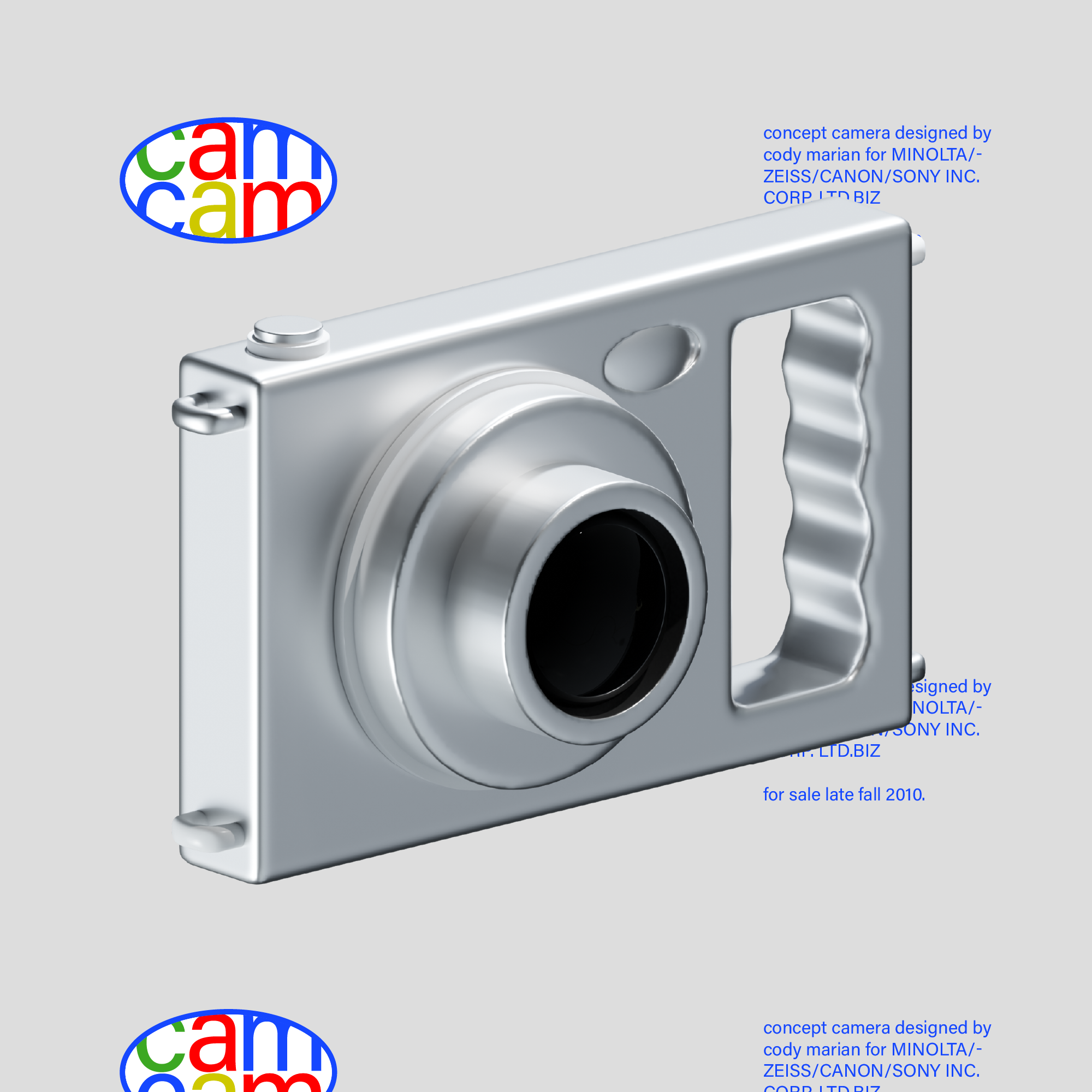 camcam 3d abstract art blender branding camera chrome cute design graphic design illustration industrial logo modelling photography poster print product type vector