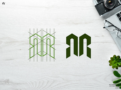 RMR LOGO 3d animation app branding design graphic design icon illustration letters logo monogram motion graphics typography ui ux vector