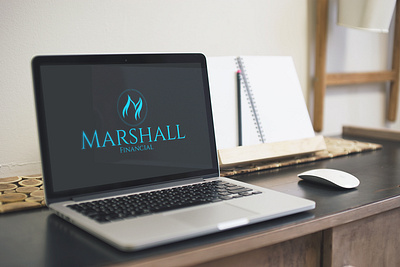 LOGO DESIGN FOR MARSHALL FINANCIAL graphic design