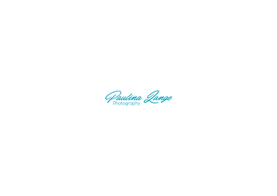 LOGO DESIGN FOR PAULINA LANGE PHOTOGRAPHY branding graphic design logo motion graphics