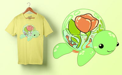 Turtle yellow cute kawai t shirt design colorful design custom designer custom t shirt custom t shirt designer cute t shirt design cute tshirt streetwear designer t shirt t shirt design t shirt designer yellow t shirt design