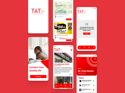 The Ambengan Tenten UI design
