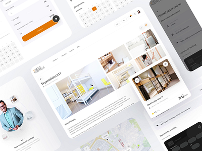 Web App | UNeed Hostels 3d animation booking branding button dashboard design illustration interaction interface item logo map place product ui ux vector wallet web