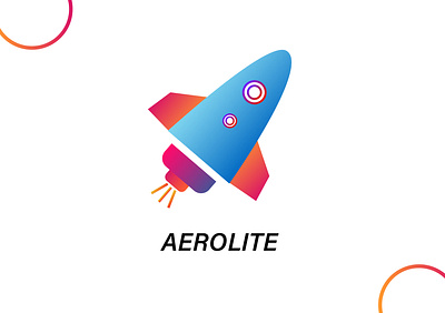 Rocket ship Logo Design 3d animation app branding design graphic design icon illustration logo motion graphics typography ui ux vector
