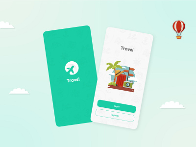 Travel App application design design figma figma design login mobile app onboarding travel travel app travel app ui travel login ui ui app ui interface ui login ui onboarding uiux xd xd design