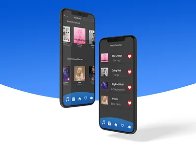 Daily UI Challenge 044 - Favourites daily ui dailyui dailyuichallenge design ui ui design uidesign