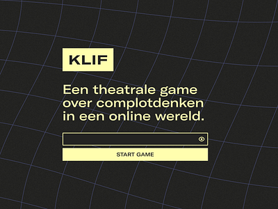 KLIF Landing Page Design button dark design desktop game gt america high school interface neo students theater ui user interface ux warp webdesign yellow