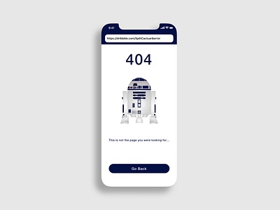 DailyUI #008 - 404 Page 008 404 app daily daily ui dailyui design error not found ui