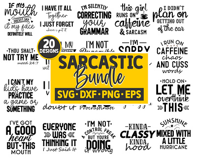 Sarcastic SVG Bundle