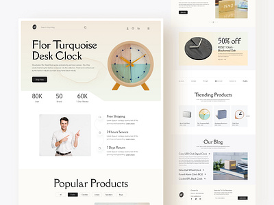 e-Commerce Website Design app best design clean design clock website design e commerce website design online marketing online shop product design ui ui design uiuxdesign ux design watch web design web design web responsive design website landing peg
