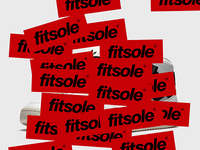 Fitsole Visual Identity brand identity branding ci design fashion layout logo minimal sneaker typography ui