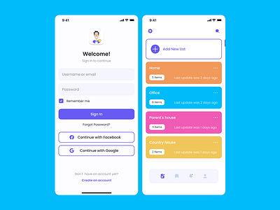 Home Helper | Mobile App app design application branding design figma home home assistant logo mobile app ui ux uxdesign uxui