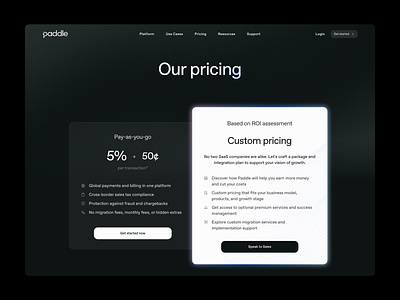 Pricing Module web