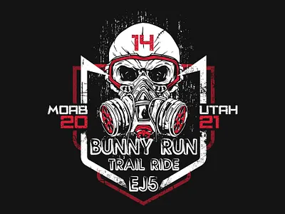 "Bunny Run" Mascot Logo branding design graphic design illustration logo modern logo vector