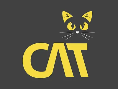 "CAT lOGO" animal logo branding design graphic design illustration logo minimal logo modern logo vector