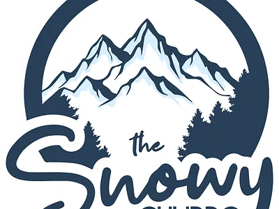 "The Snowy Churro" Ice Cream Fectory Logo branding design graphic design illustration logo minimal logo modern logo vector