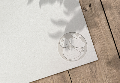 Abstract logo abstract art branding design flat fruits graphic design illustration logo shapes vector