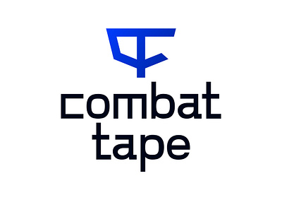 Combat Tape logo branding combat dutch emblem identity logo martial arts tape